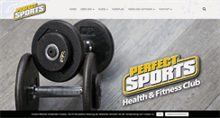 Desktop Screenshot of perfect-sports.com